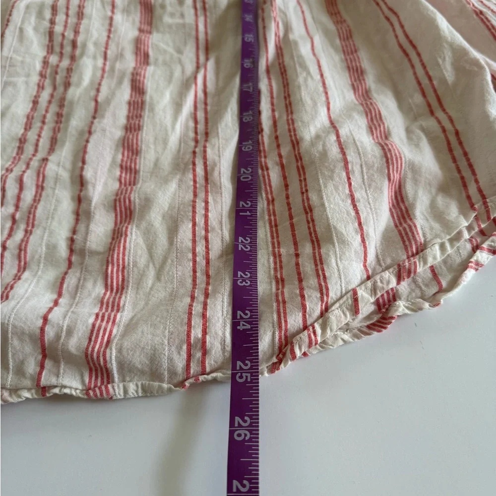 LOFT 100% Cotton Striped Peasant Blouse Small.  🌸 - Picture 5 of 7
